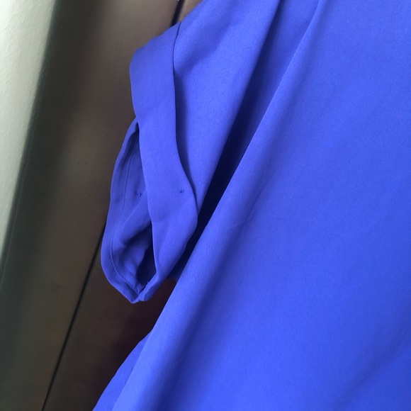Beautiful royal blue blouse - Picture 5 of 6